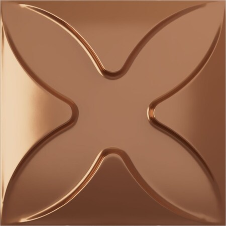 Ekena Millwork 11 7/8in. W x 11 7/8in. H Austin EnduraWall Decorative 3D Wall Panel Covers 0.98 Sq. Ft. WP12X12AUBRG
